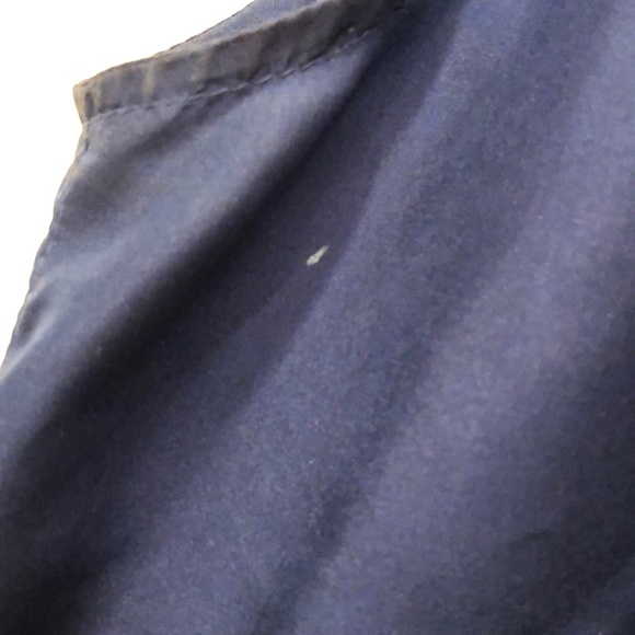 Stylish Blue Silk Top - Picture 5 of 7